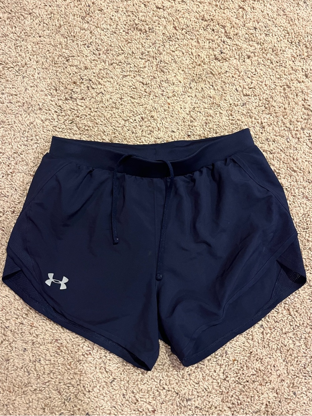 Under Armour Women's Dark Navy Athletic Training Shorts